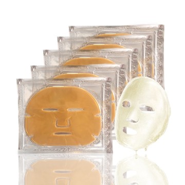 Wholesale 24K Gold Collagen Crystal Mask Hyaluronic Acid Skin Care