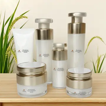 Rice Essence Skincare Set for Glowing Hydrating Glass Skin