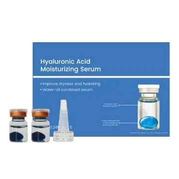 Hyaluronic Acid Moisturizing Probiotic Ampoule Serum for Intense Moisture Skin Barrier Repair & Plumping